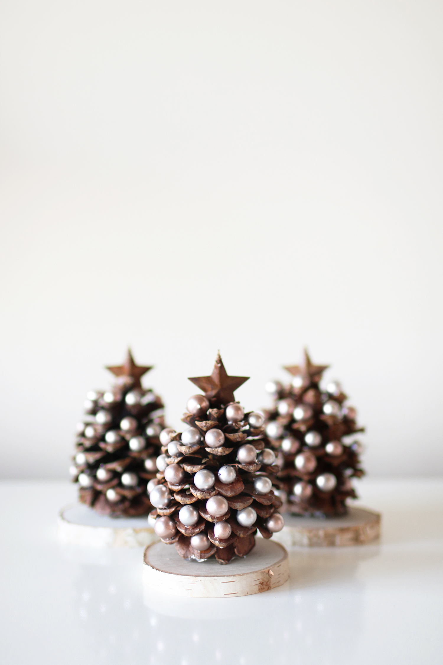 Pinecone Christmas Tree Craft